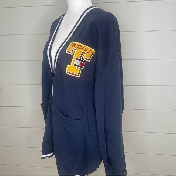 Tommy Hilfiger Jeans Stripe Oversized Cardigan - Picture 6 of 10